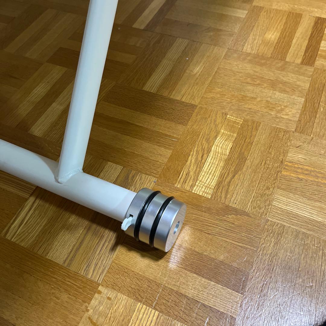 昇降式　キャスター付き 折りたたみ　ローテーブル 120×80cm ナチュラル