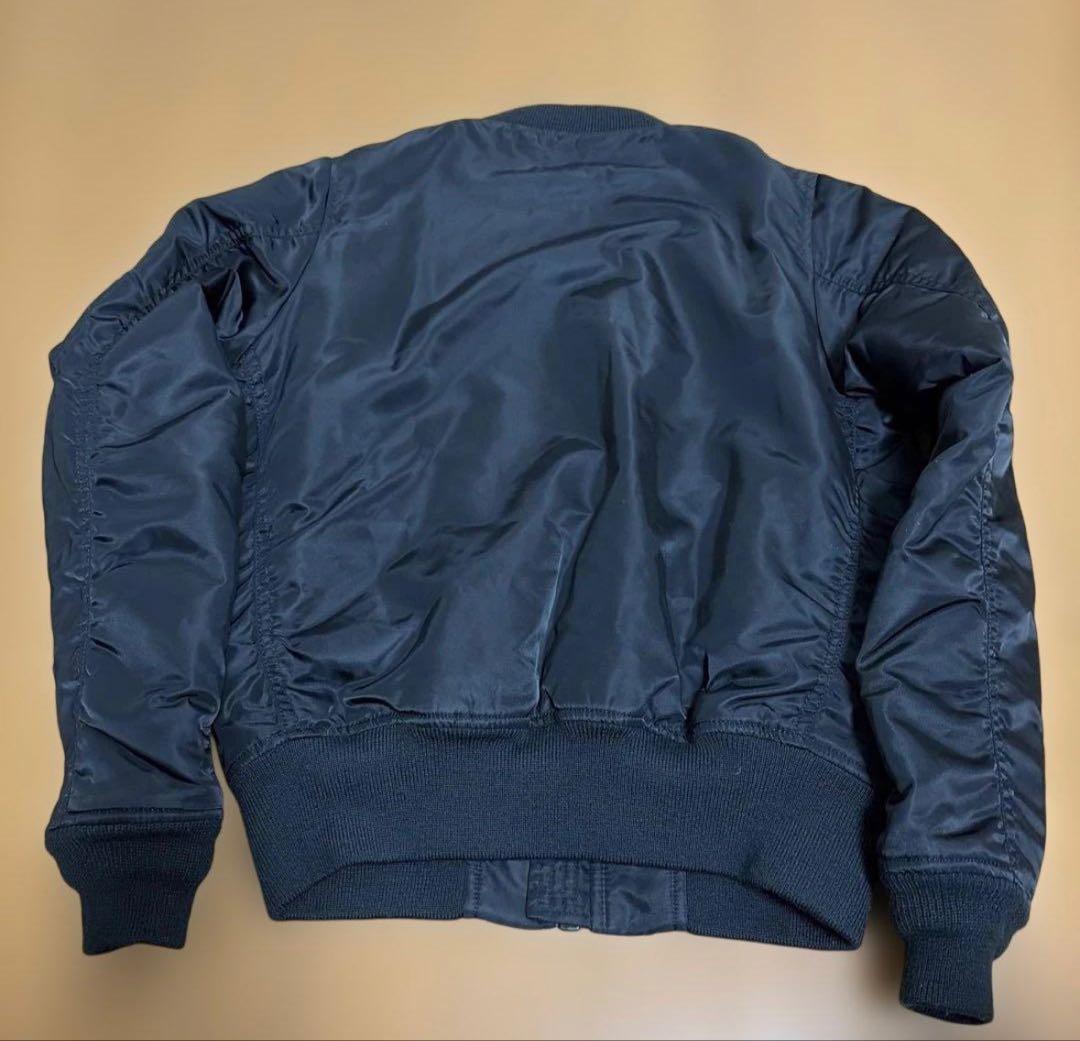 AVIREX MA-1 フライトジャケット ブラック　S