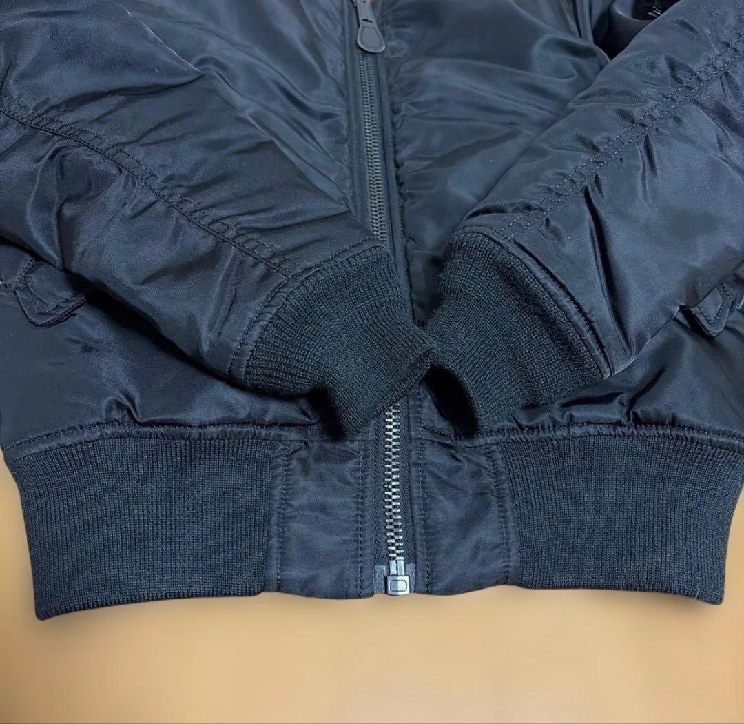 AVIREX MA-1 フライトジャケット ブラック　S