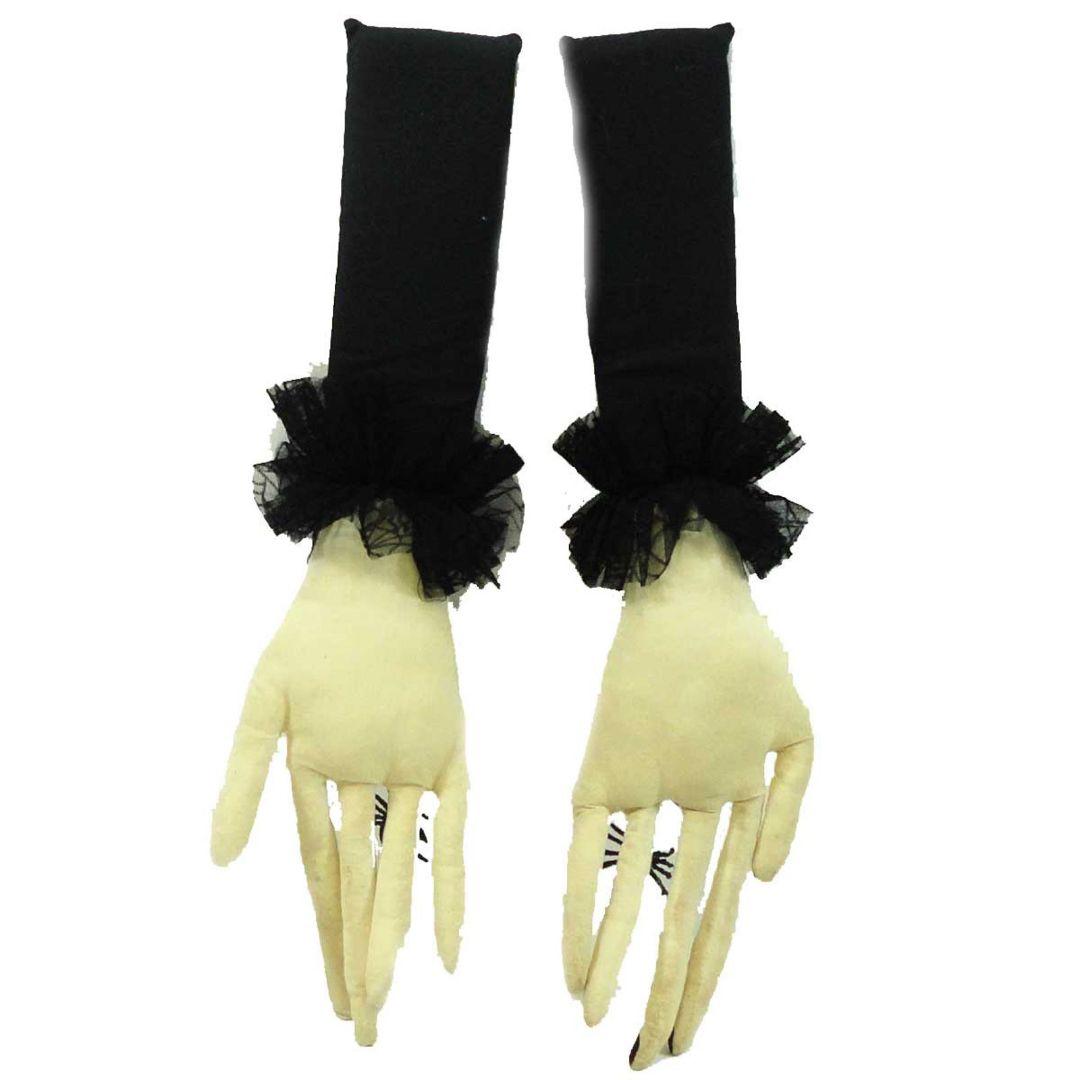 ハロウィン人形 未亡人の魔女の手 2本セット