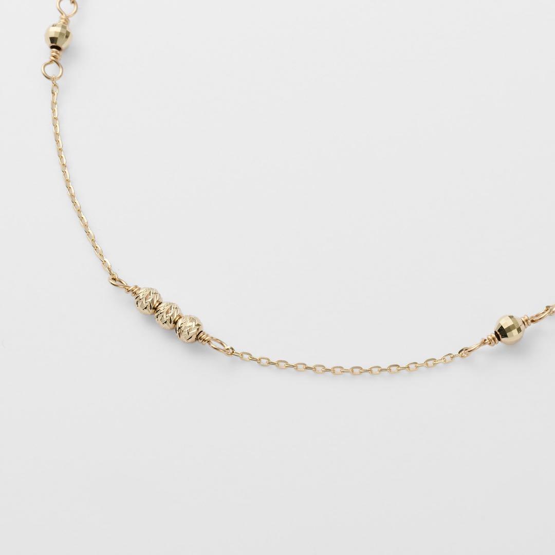 agete アガット K10 ブレスレット 箱・保証書付き 新品未使用