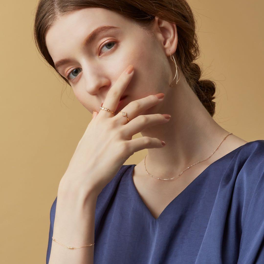 agete アガット K10 ブレスレット 箱・保証書付き 新品未使用