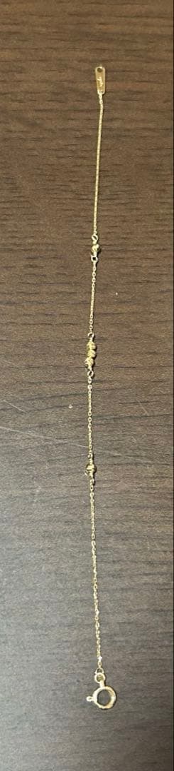 agete アガット K10 ブレスレット 箱・保証書付き 新品未使用