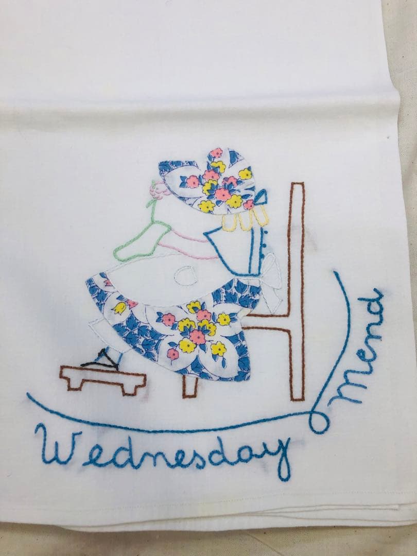 アメリカアンティーク　キッチンクロスSET