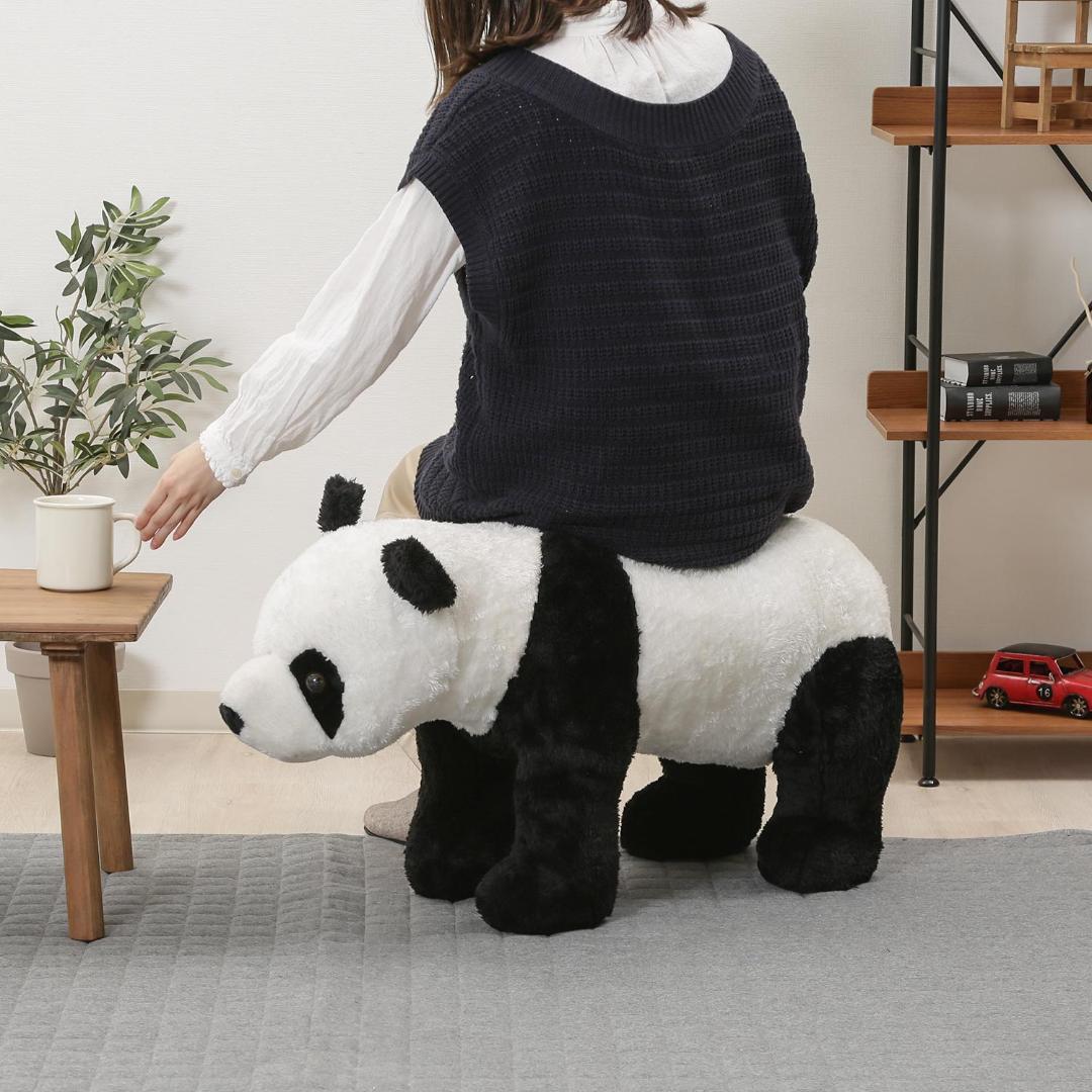 パンダ・スツール・座れるぬいぐるみ