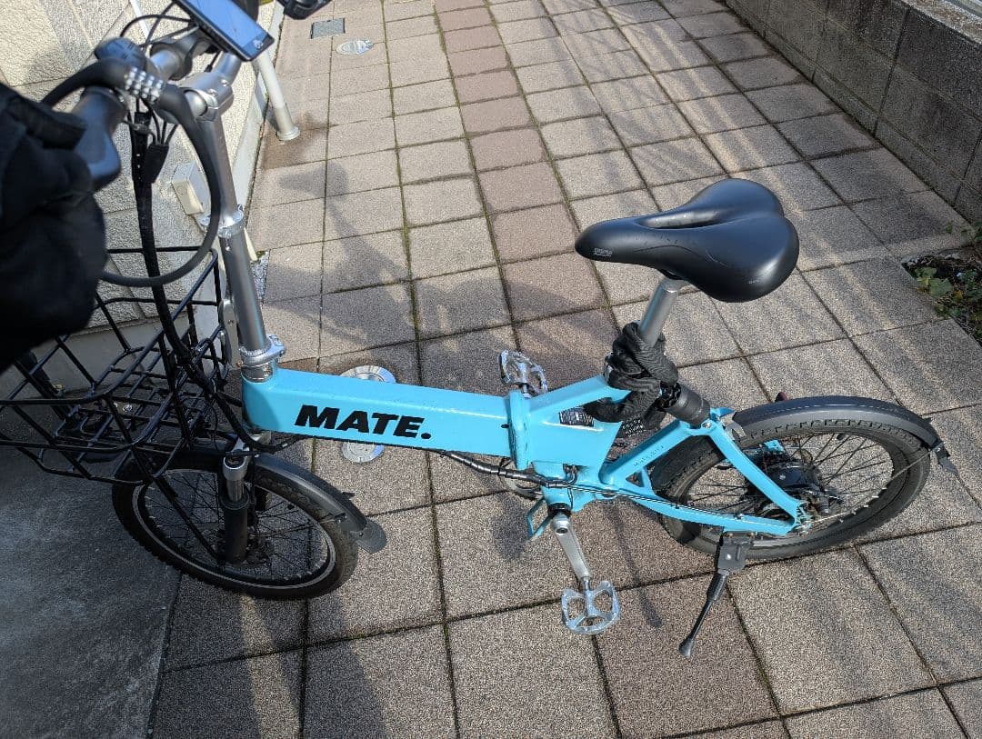 MATE city 電動アシスト自転車 水色