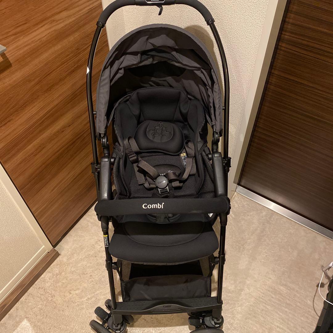 【美品】Combi ベビーカー スゴカルエッグショックLA