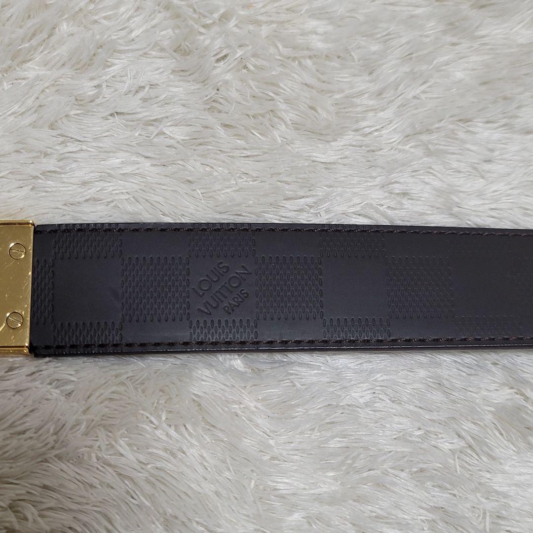 LOUIS VUITTON ヴィトン サンチュールボストン ダミエ ゴールド