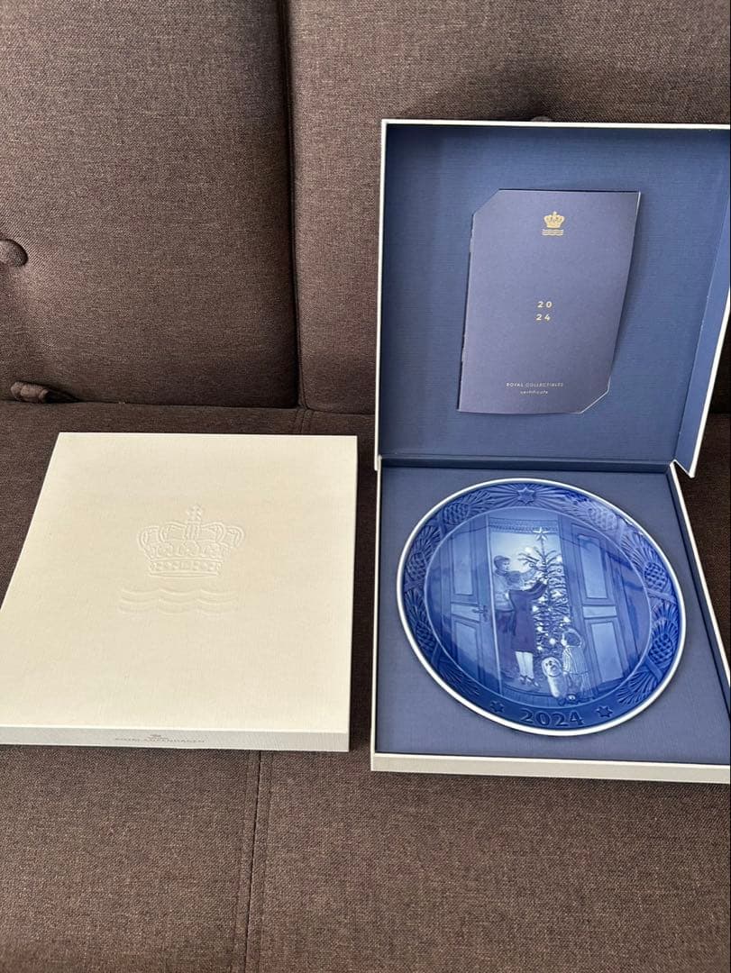 【新品未使用】ロイヤルコペンハーゲン 2024年 クリスマスイヤープレート