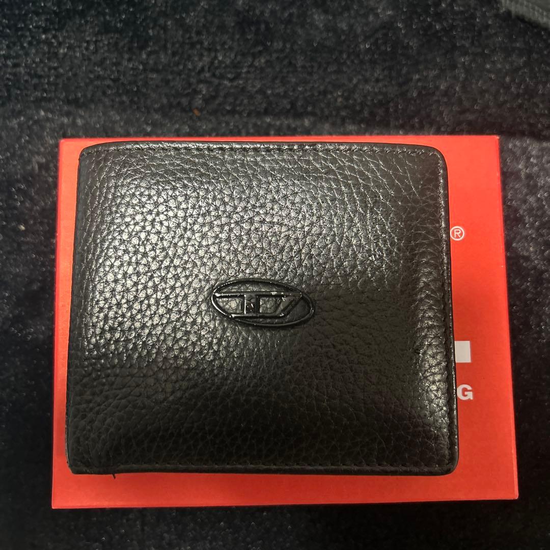 n*r様 diesel財布　革　黒