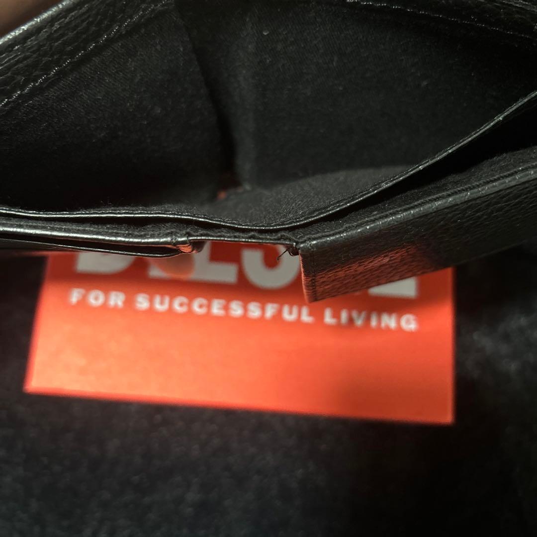 n*r様 diesel財布　革　黒