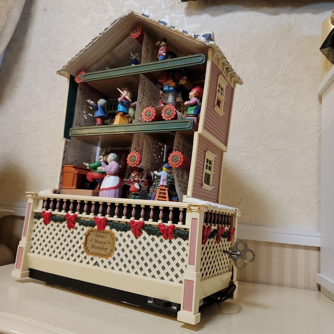90's　ミスタークリスマス　Santas Workshop　オルゴールΧ