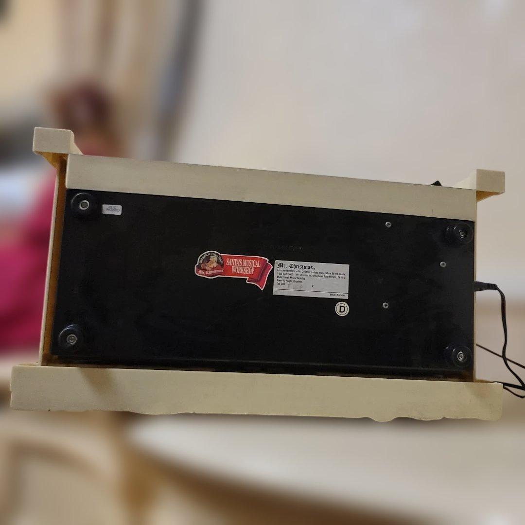 90's　ミスタークリスマス　Santas Workshop　オルゴールΧ