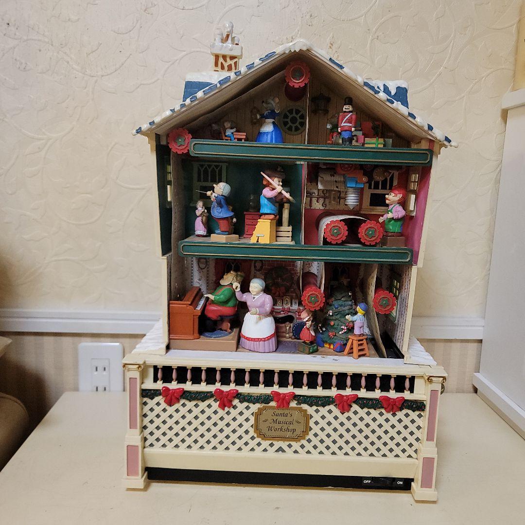 90's　ミスタークリスマス　Santas Workshop　オルゴールΧ