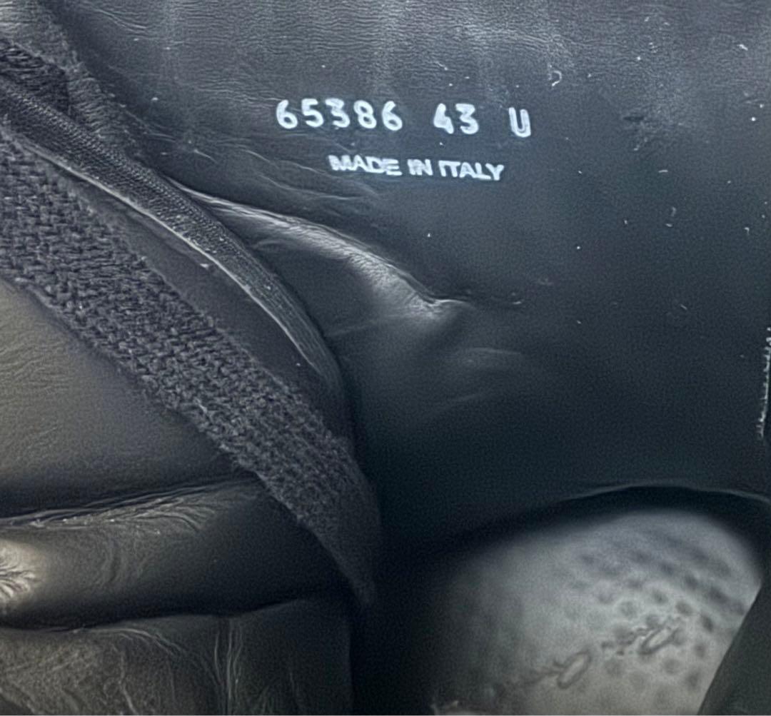 靴 Rick Owens MEGA GEOBASKET BLACK