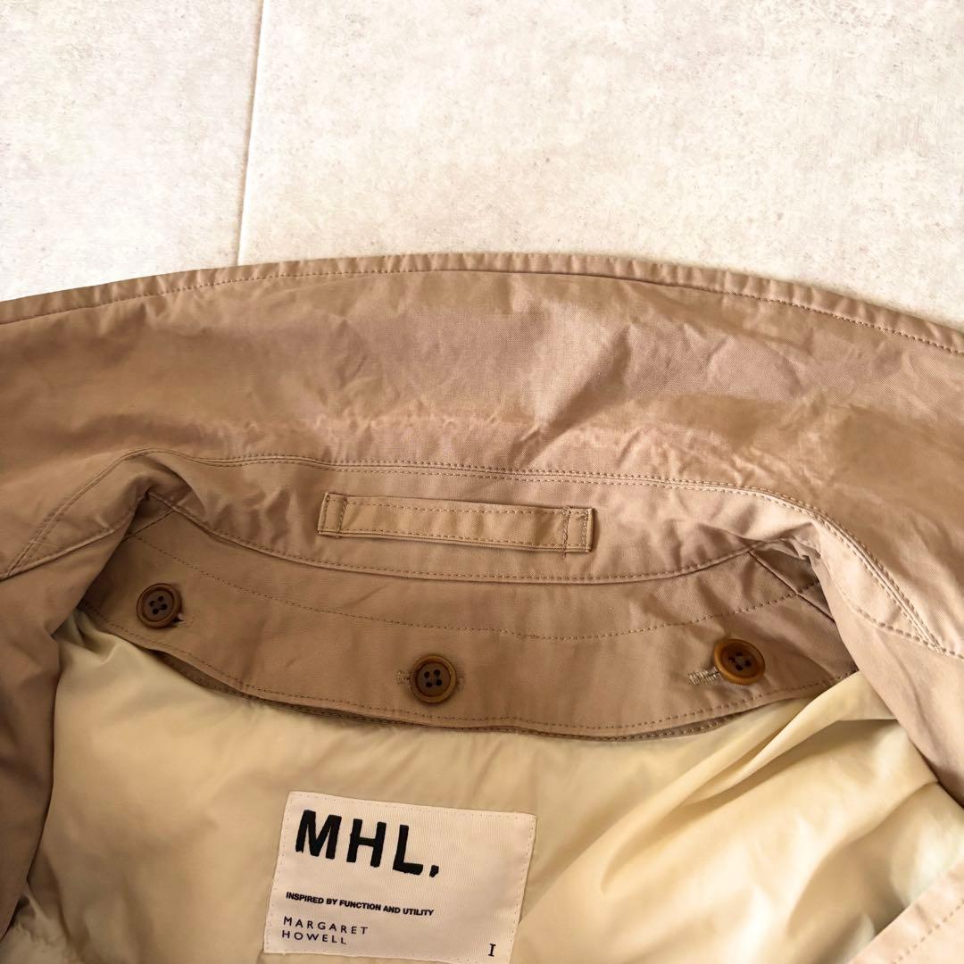 マーガレットハウエル ダウンライナー付き 2wayトレンチコート S ベージュ