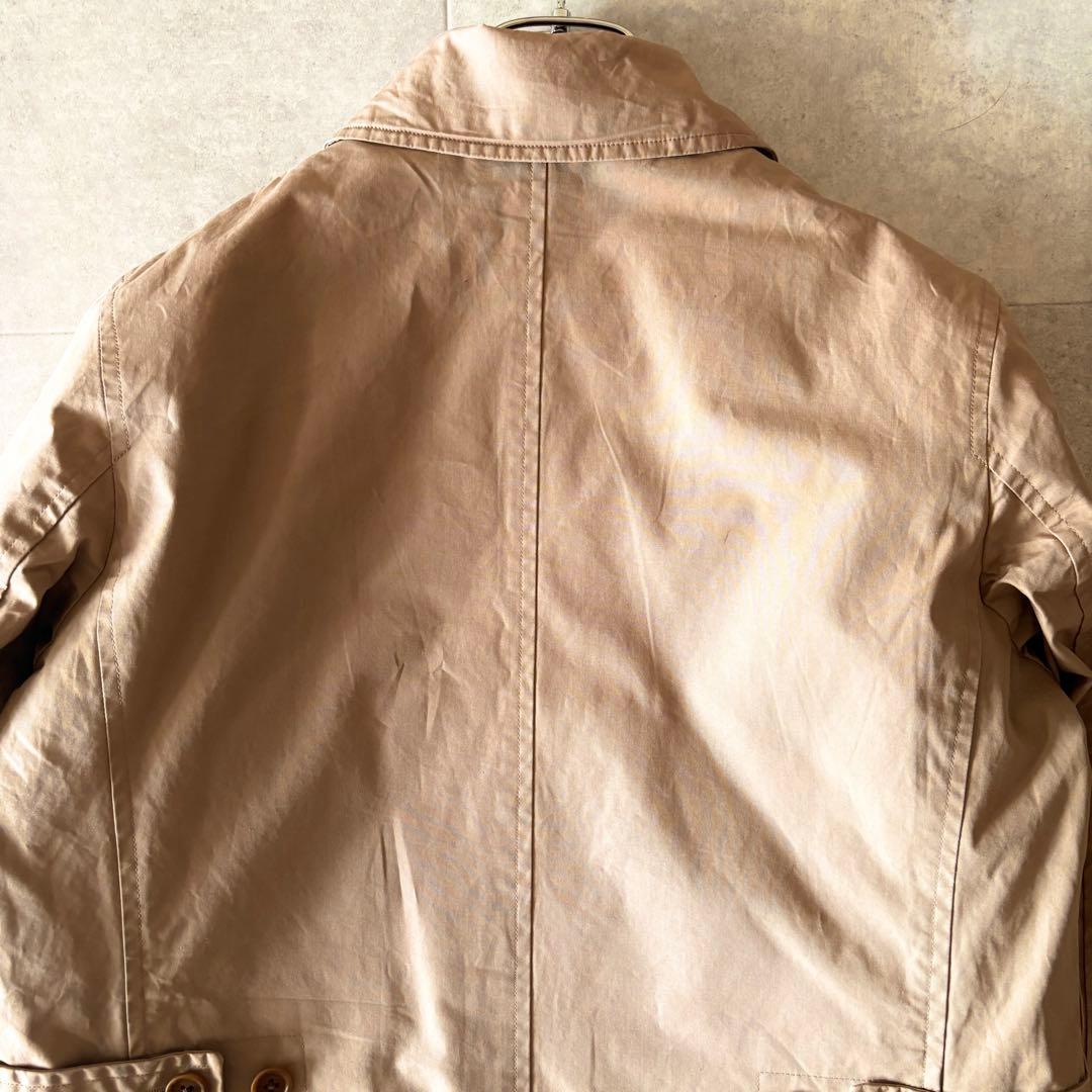 マーガレットハウエル ダウンライナー付き 2wayトレンチコート S ベージュ