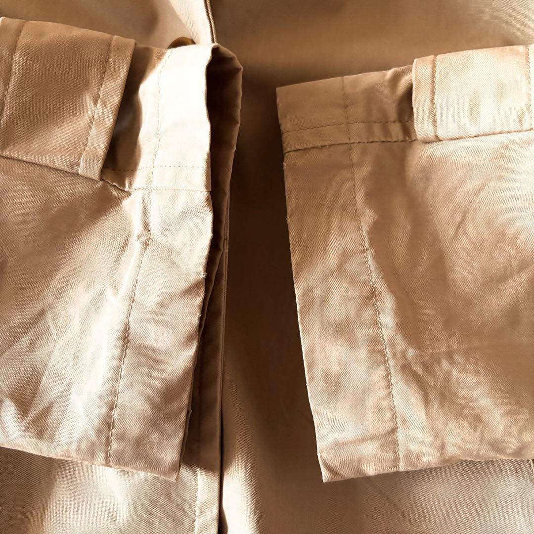 マーガレットハウエル ダウンライナー付き 2wayトレンチコート S ベージュ