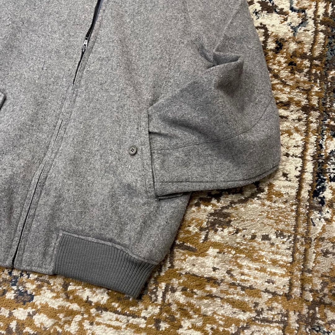 80's Vintage　Flannel Harrington Jacket