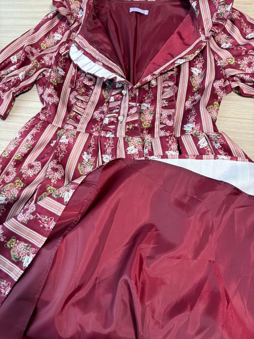 axes femme kawaii 青木美沙子ワンピース　カチューシャ＆セーター