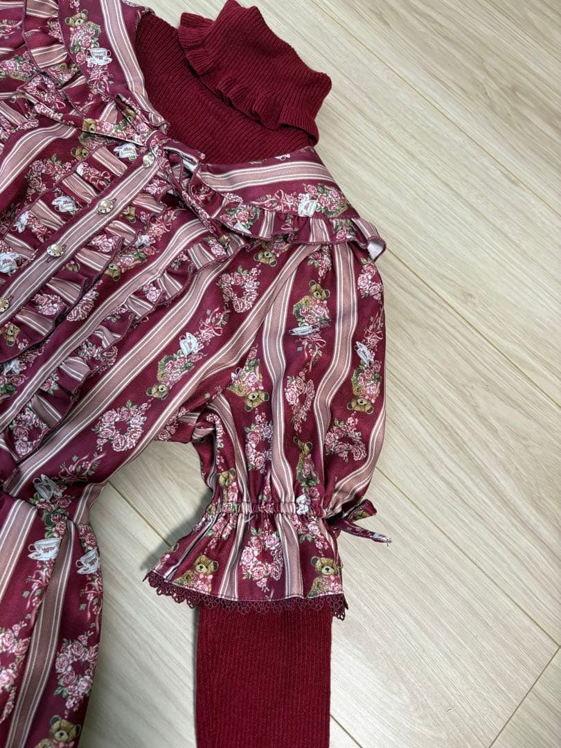 axes femme kawaii 青木美沙子ワンピース　カチューシャ＆セーター