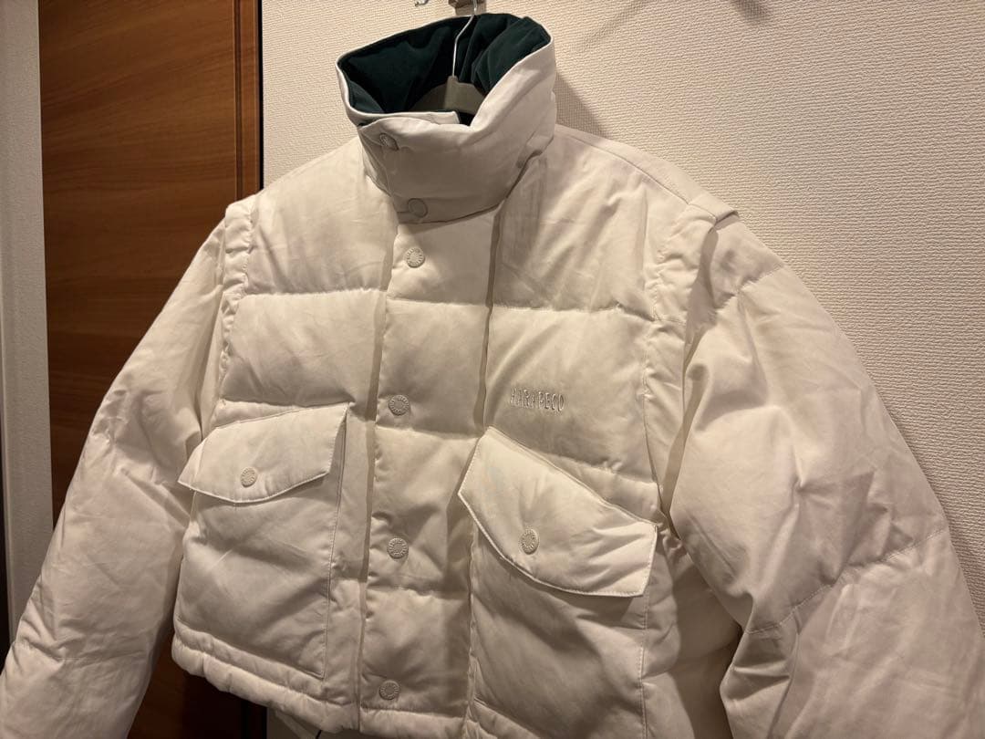 harapeco Stand Collar Down Jacket - ホワイト