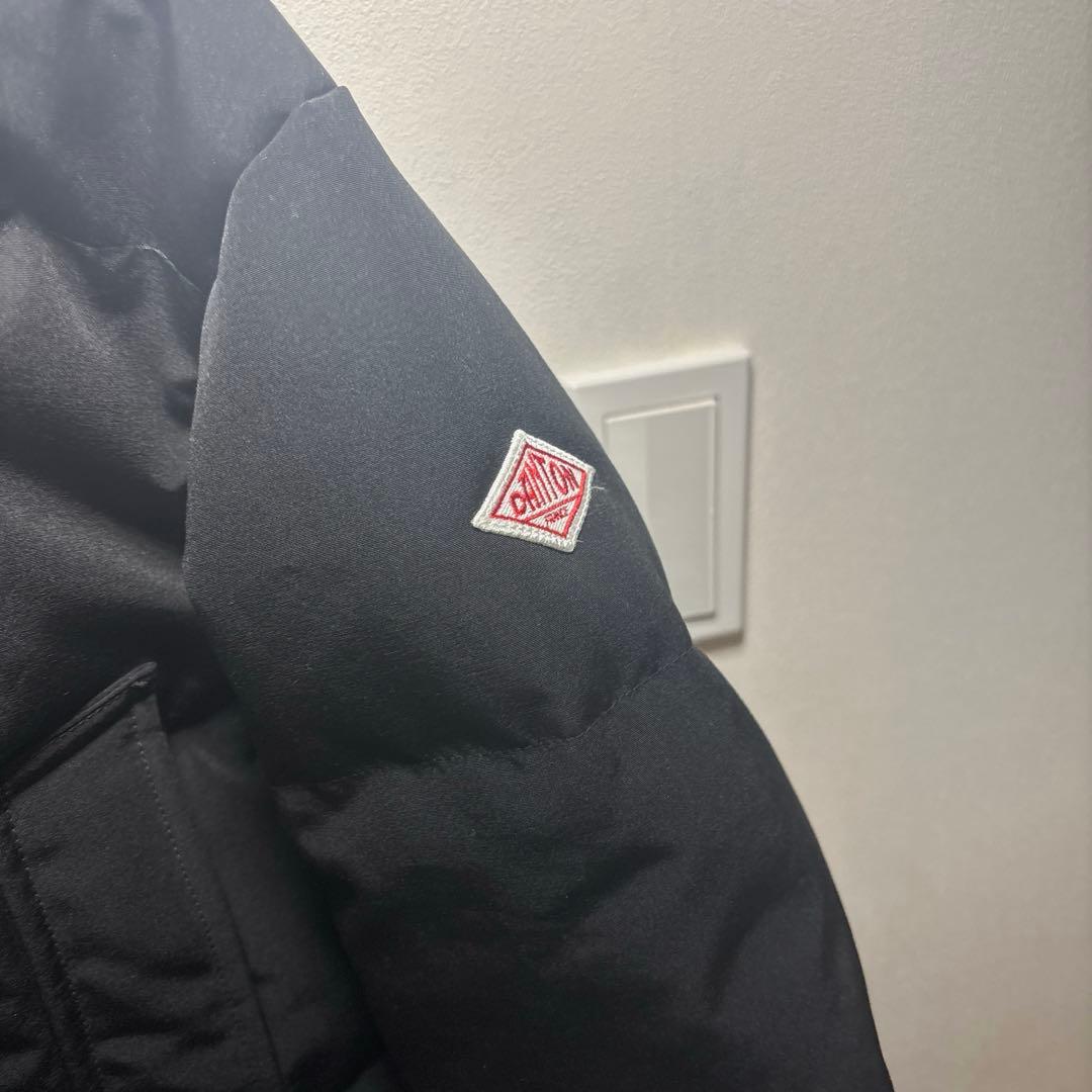 ダントン　DANTON フーデッド ダウンジャケット 黒DT-A0008 XS