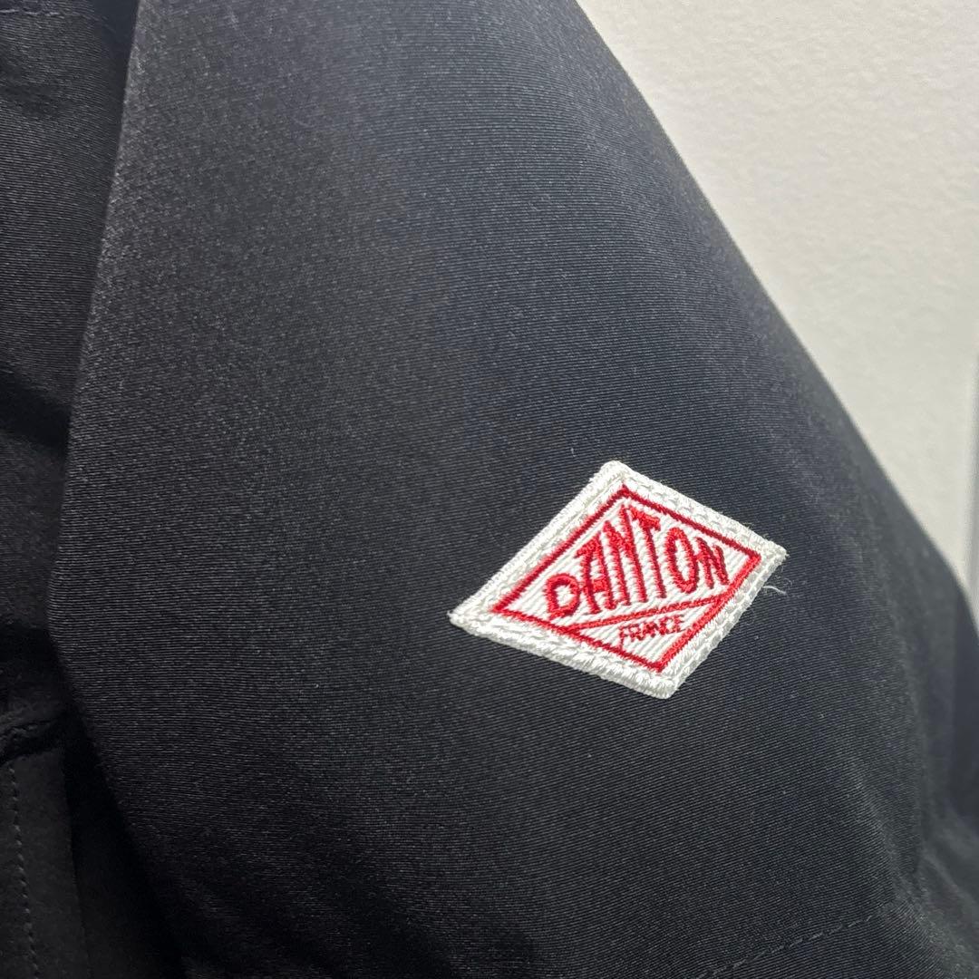 ダントン　DANTON フーデッド ダウンジャケット 黒DT-A0008 XS