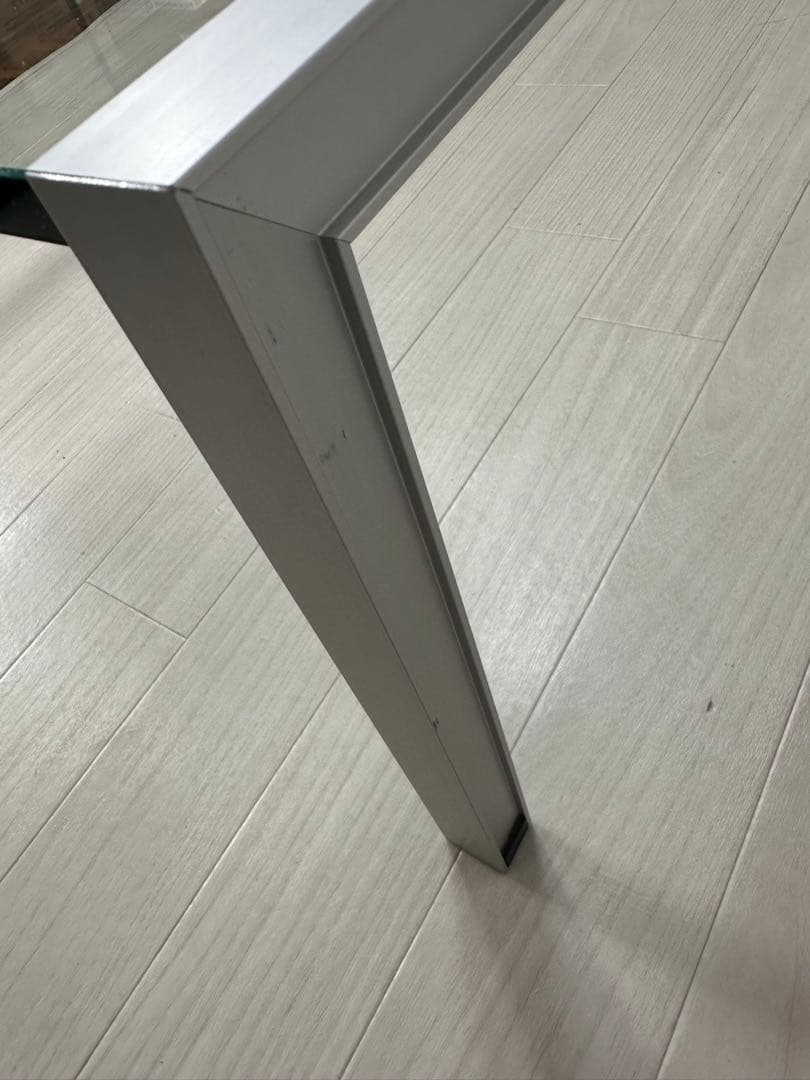 カッシーナ Team by Wellis ガラス センターテーブル※i4※