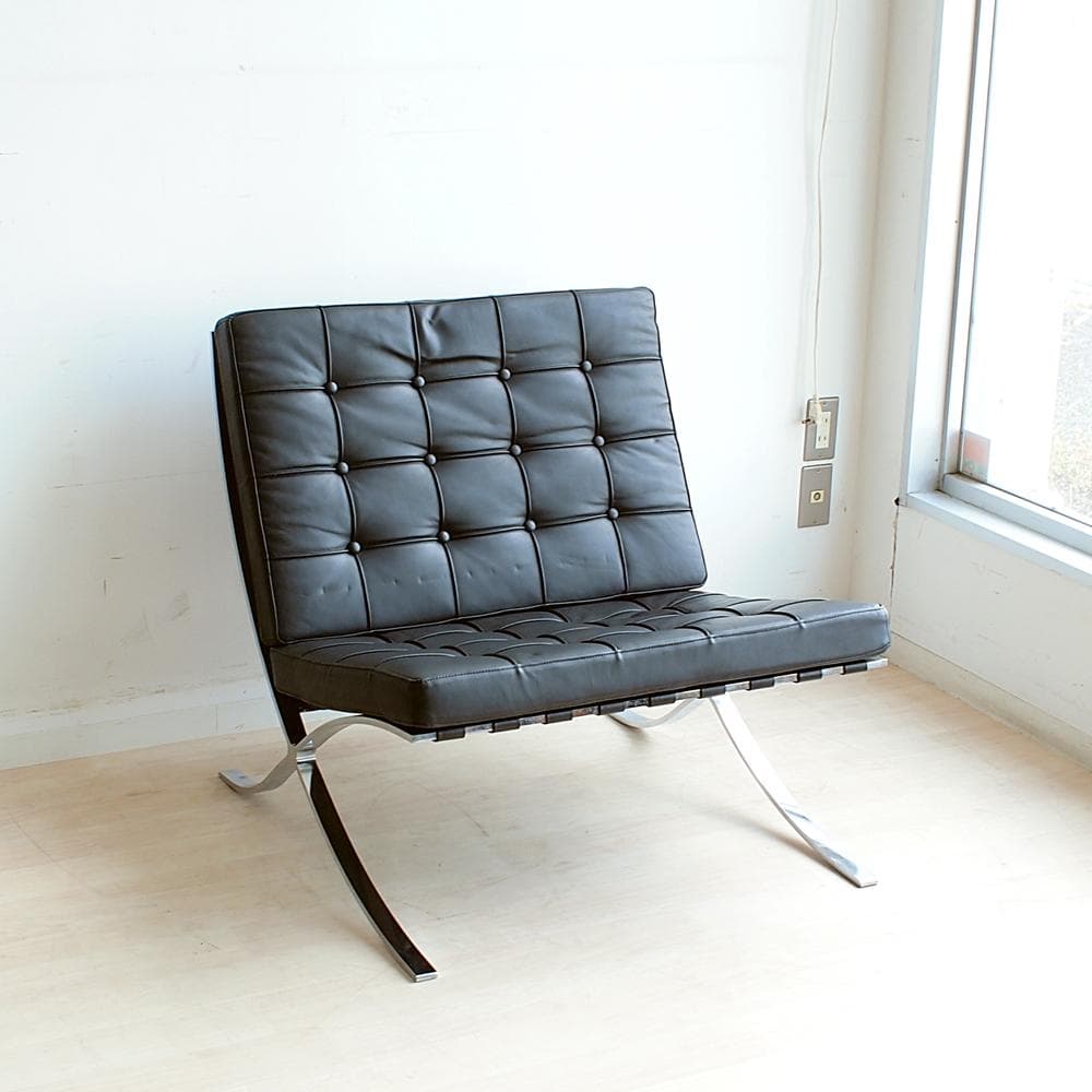 本革仕様 バルセロナチェア 1人掛け リプロダクト ZR24060