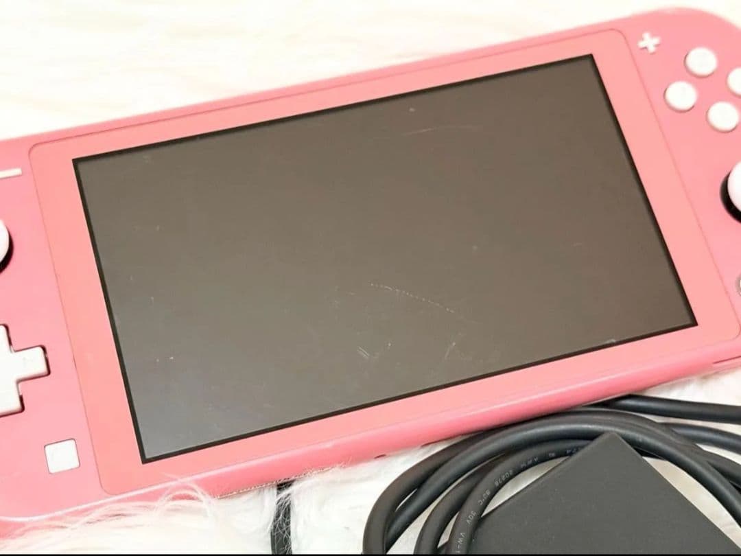 Nintendo Switch Lite コーラル ピンク 充電器付き