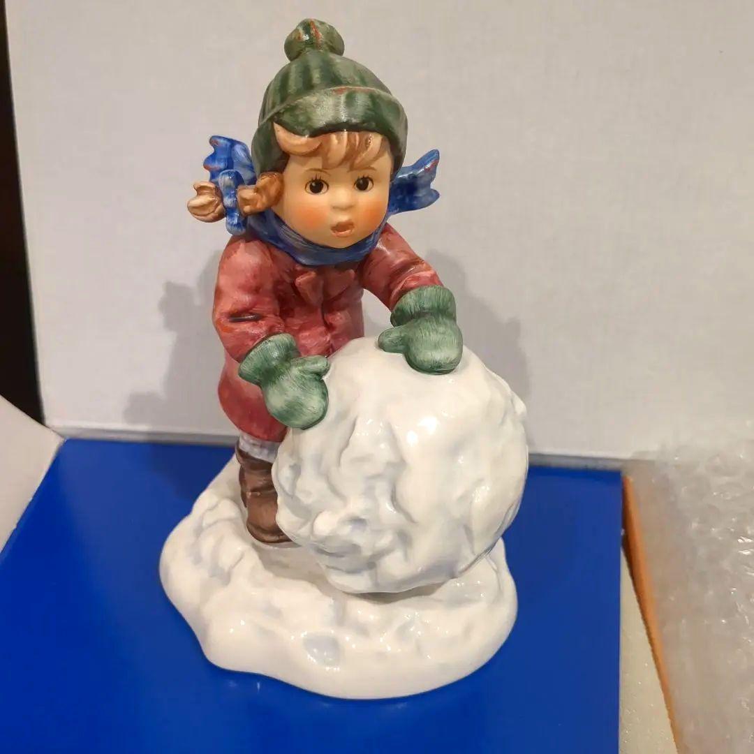 フンメル人形　シュタイフ　スノーマン × ゲーベル　限定セット