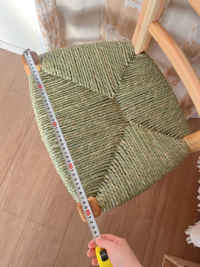 ゴッホの椅子　木製椅子　い草