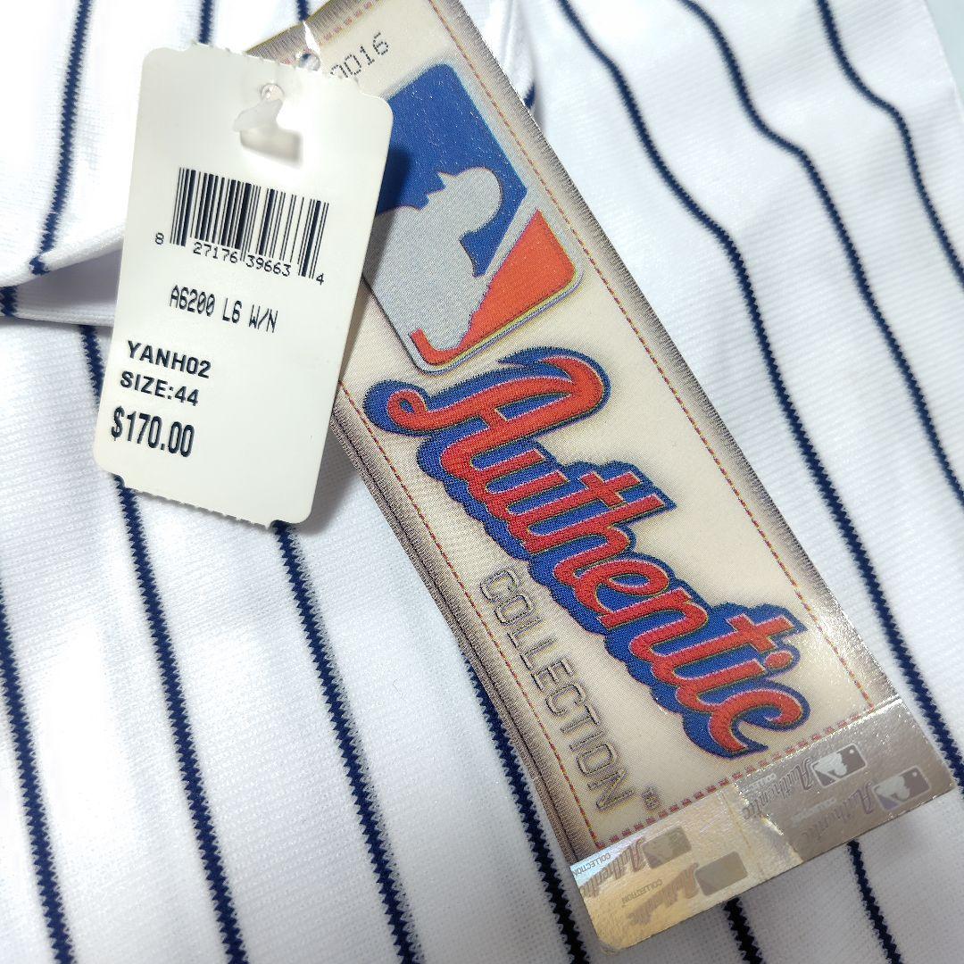 MLB　ヤンキース　2デレク・ジーター　オーセンティック　ユニフォーム　未使用品