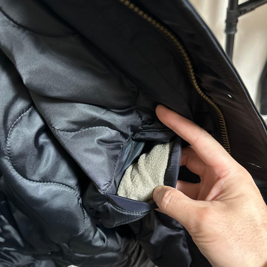 A-2デッキジャケット再構築 スカジャン 虎柄刺繍 高密度ナイロン