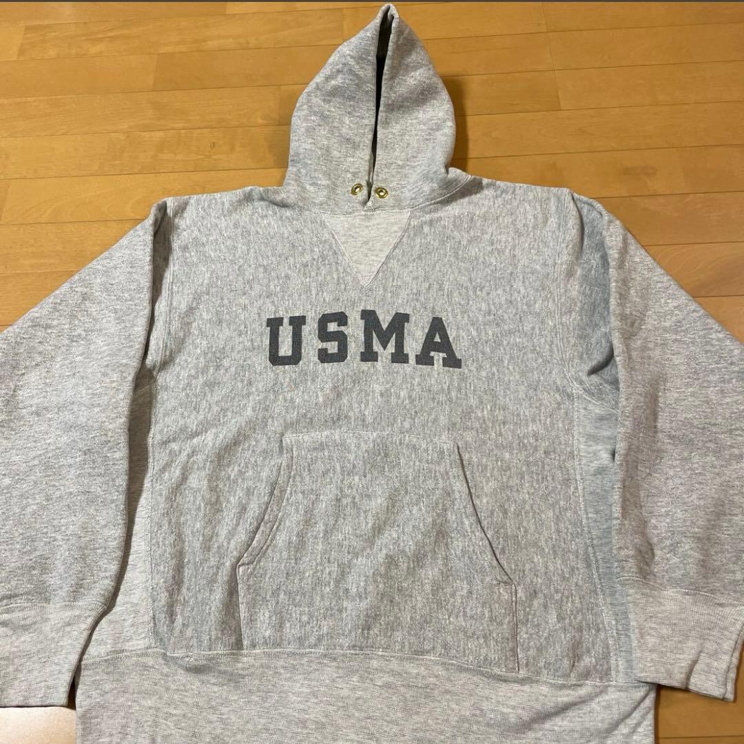 牛*飼様 80s 旧ハトメ 染み込み USMA チャンピオン リバースウィーブ