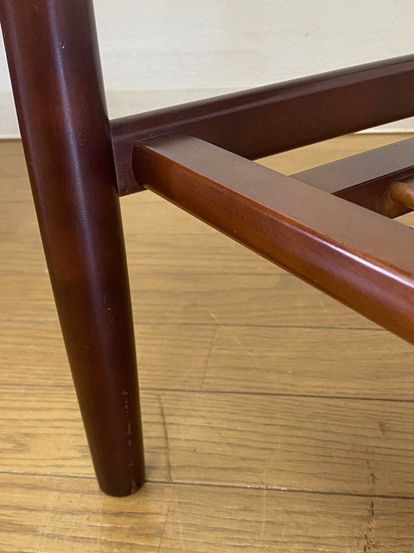 美品 ビンテージ カリモク デコラトップ センターテーブル サイドテーブル