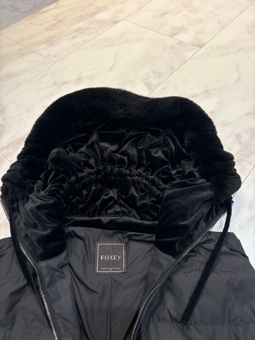 Foxy フォクシー ダウンベスト ベロア