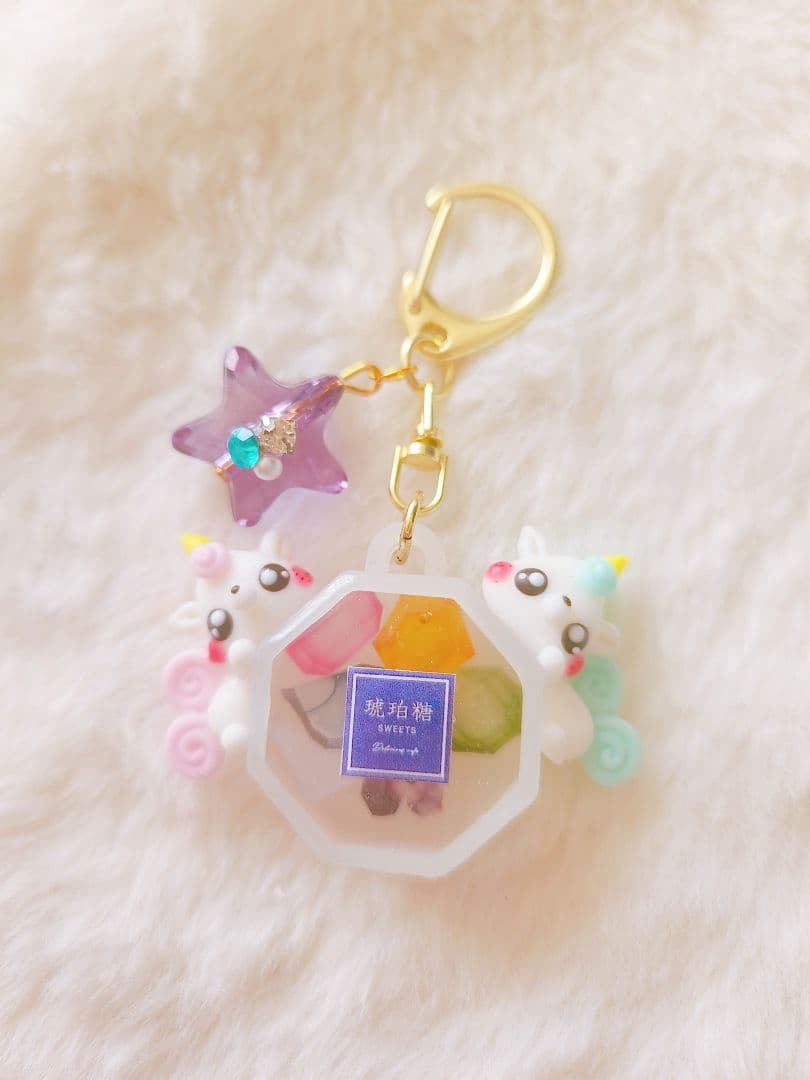 まるねこページ　フェイクスイーツ　樹脂粘土　スイーツデコ　チャーム