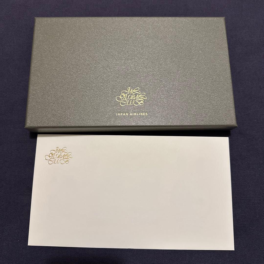 【新品未使用品】 日本航空 JALグローバルクラブ 亀タグ ブラウン（三ツ星）