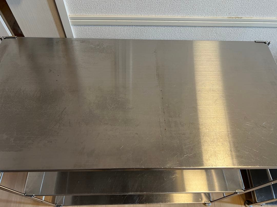 無印良品 ステンレスユニットシェルフ 86×41×83 2個セット