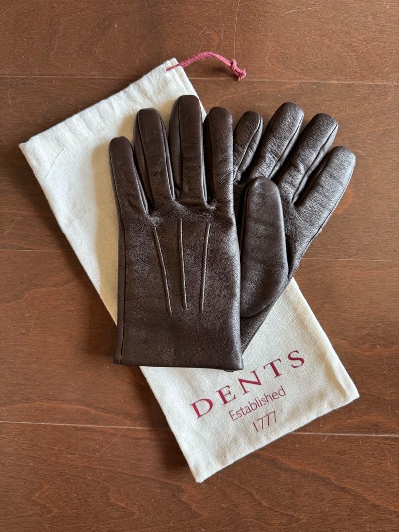 DENTS デンツ レザーグローブ Andover サイズ8 ⭐︎タッチパネル対応