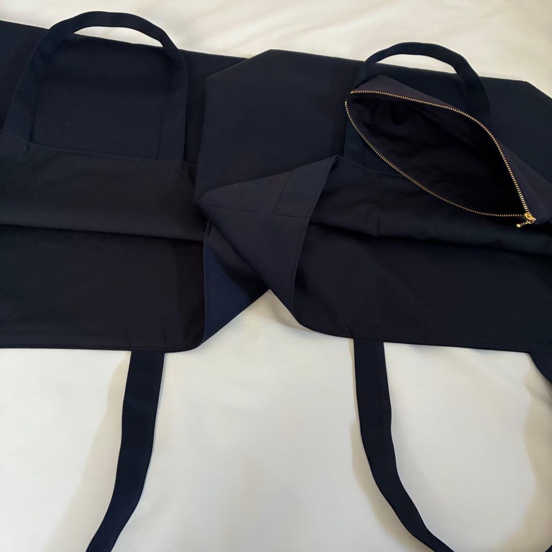 こん様　手刺繍　ビッグトート2点　小物入れ　お受験