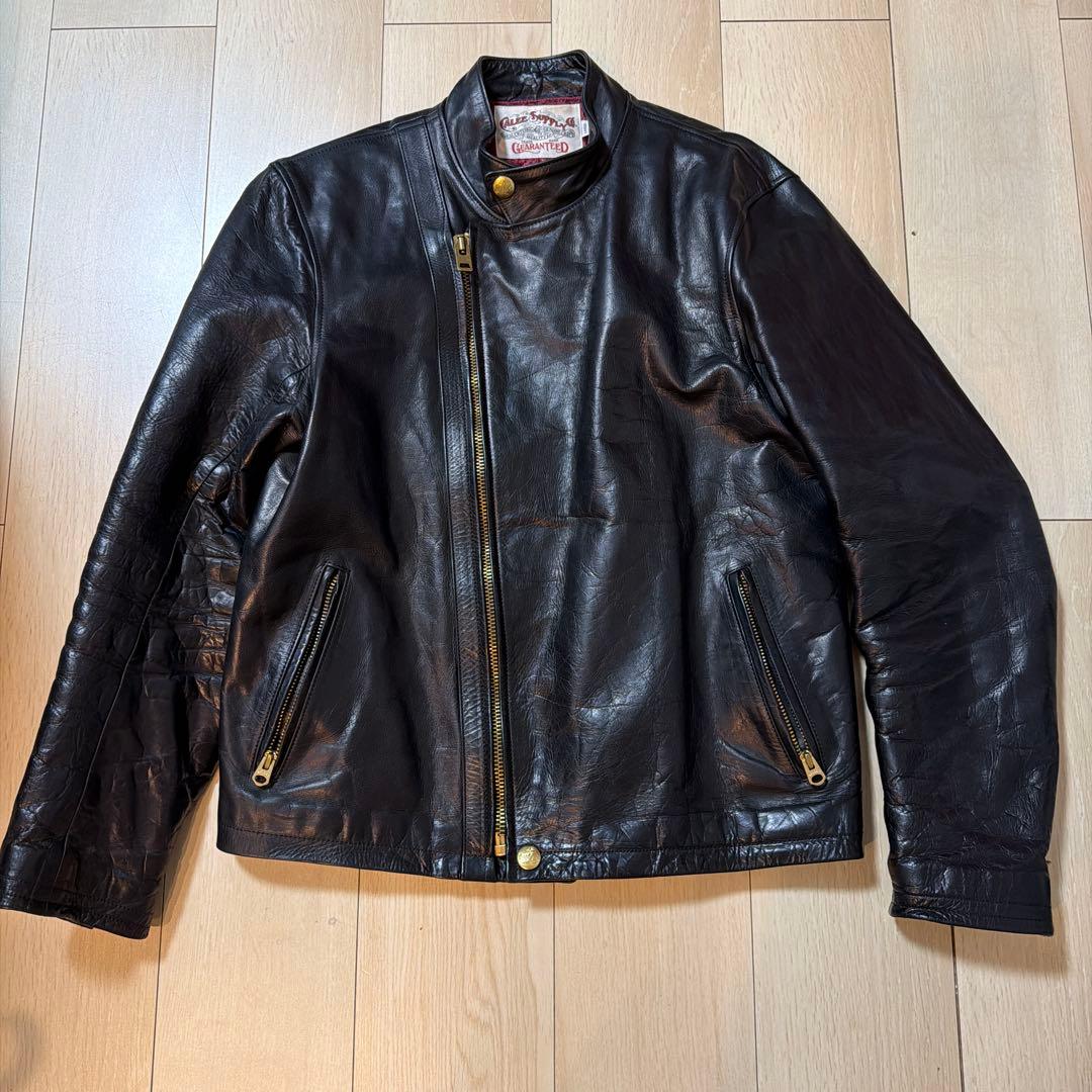 マ*イ様 希少❣️CALEE❣️シングルライダースジャケット