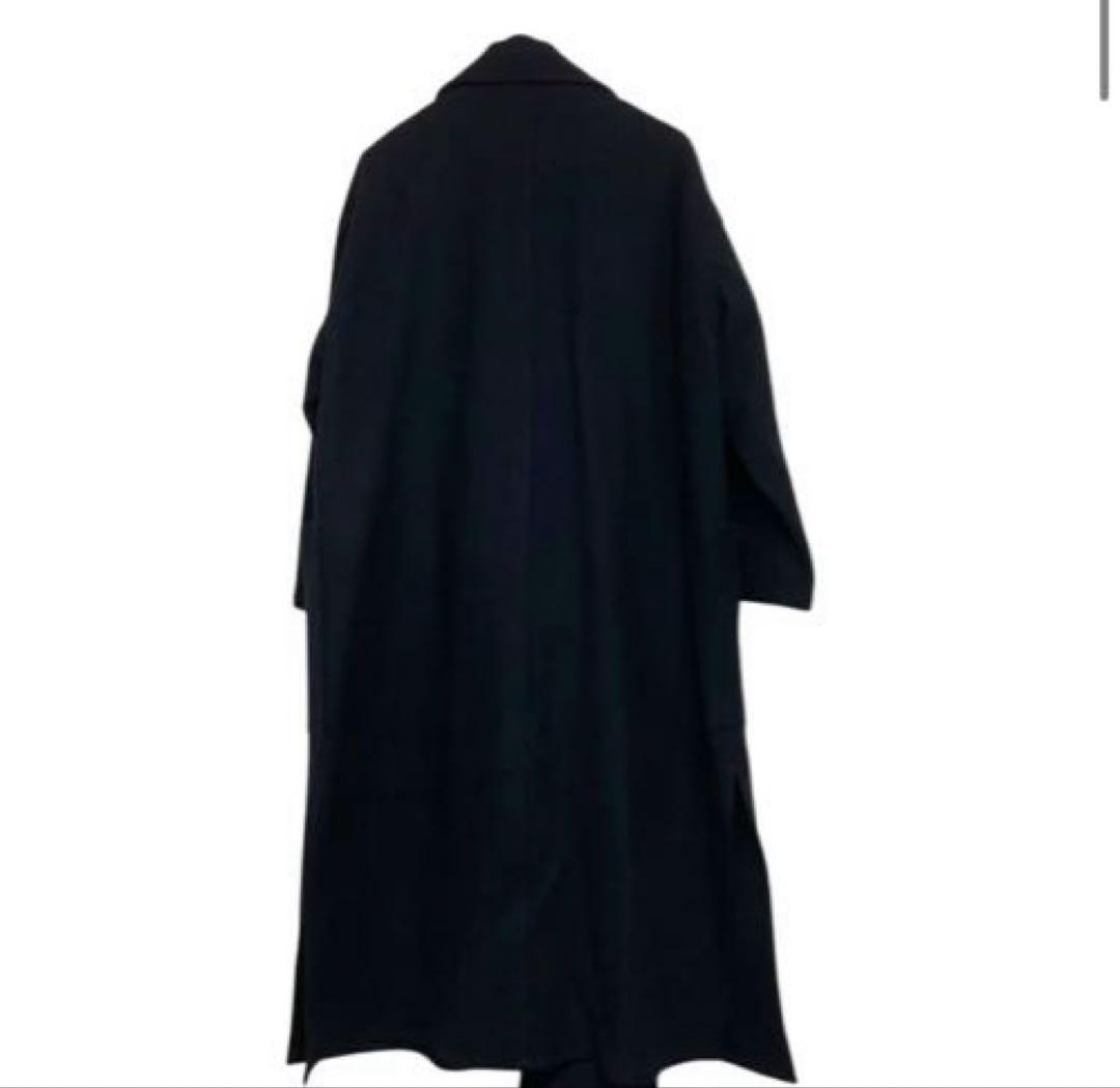 オーバーサイズ　フラット　厚手　ロングコート　ロンドントラディション