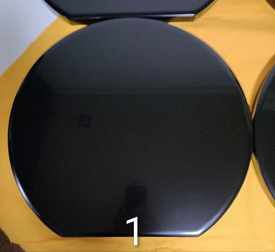 輪島塗　撫子沈金　卓上膳5客　作家もの　 三谷吾一