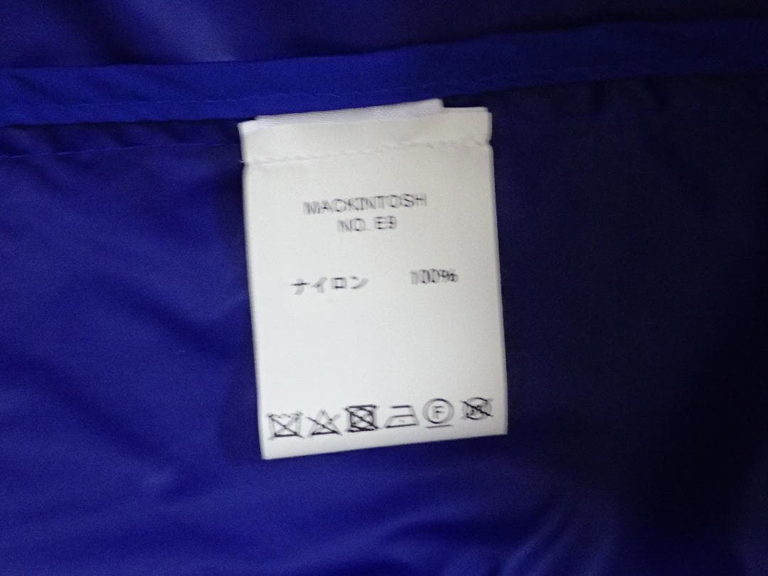 マッキントッシュ　フードナイロンステンカラーコート　未使用