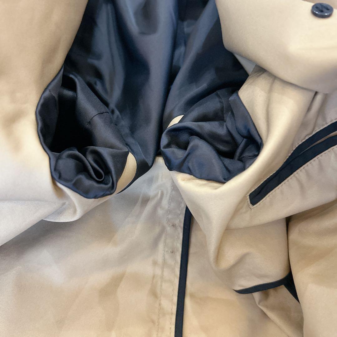 美品 COACH ダブル ロング トレンチコート ベージュ メンズ アウター M