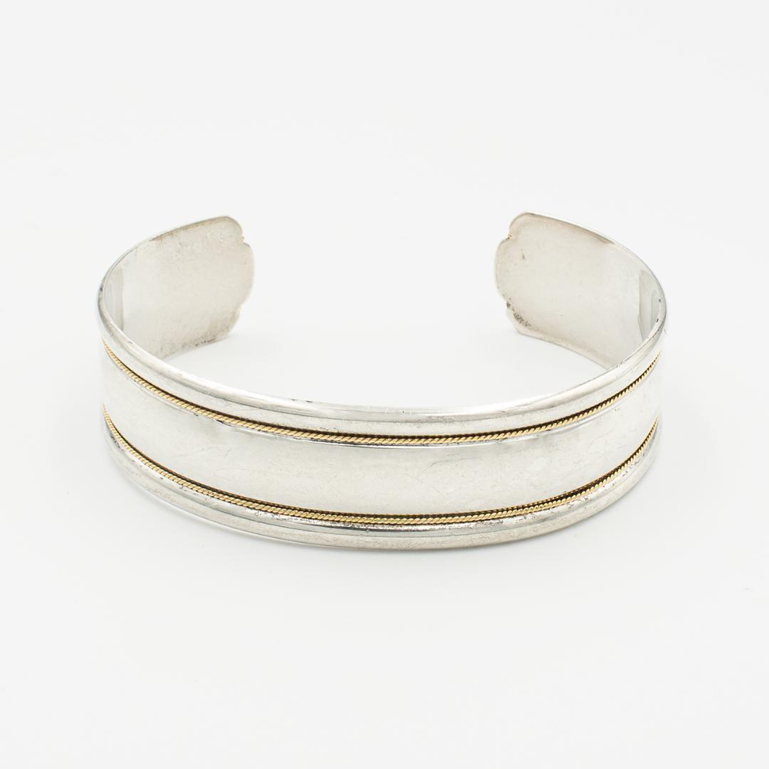 ヴィンテージ ティファニー ミディアムカフ ブレスレット 17.5cm 90年代