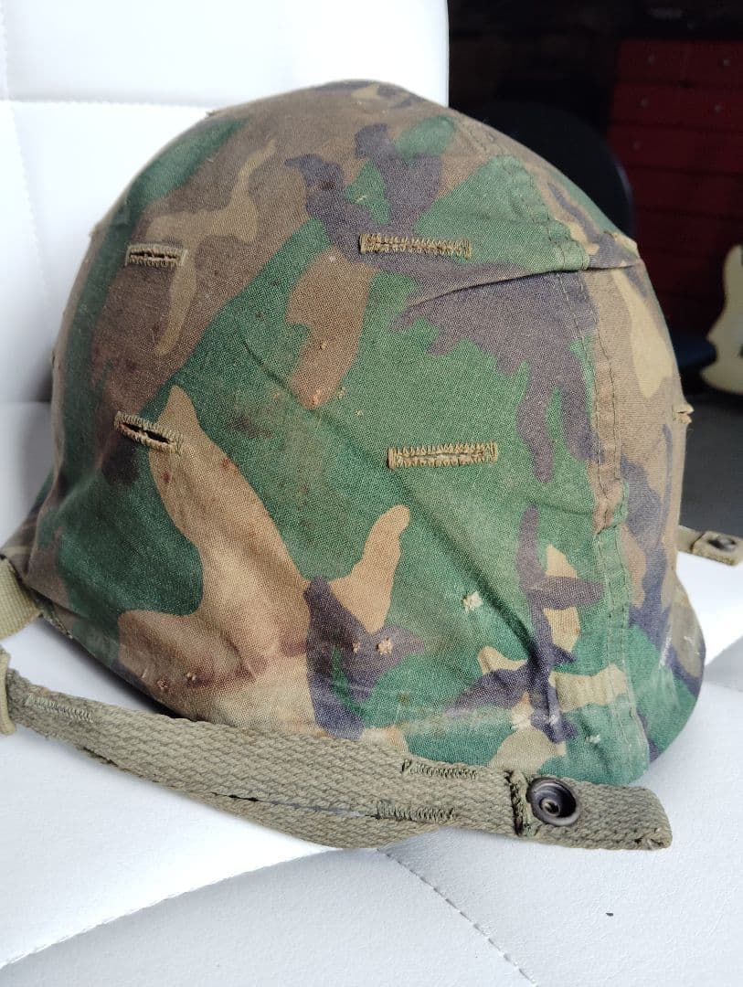 米軍放出　本物　M1ヘルメット